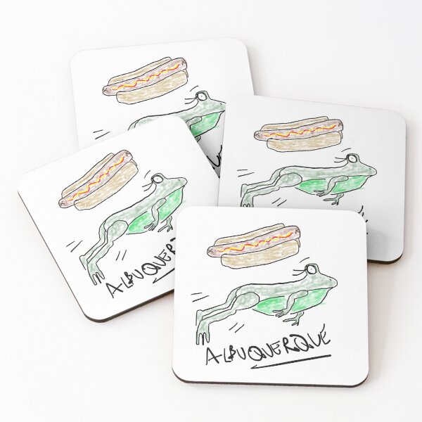 Item preview, Hot Dog, Jumping Frog, Albuquerque designed and sold by mrkodogo.