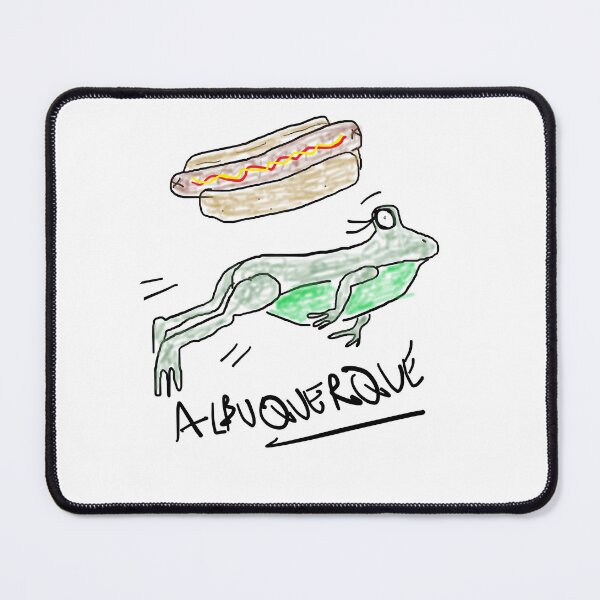 Item preview, Hot Dog, Jumping Frog, Albuquerque designed and sold by mrkodogo.