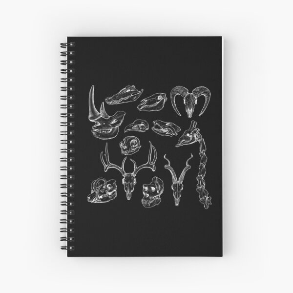 Item preview, Animal skulls white ink sketch designed and sold by Kylie Yang.