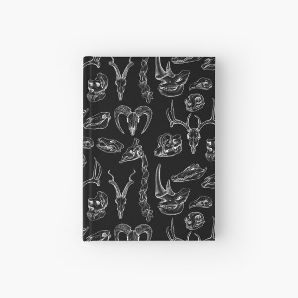 Item preview, Animal skulls white ink sketch designed and sold by Kylie Yang.