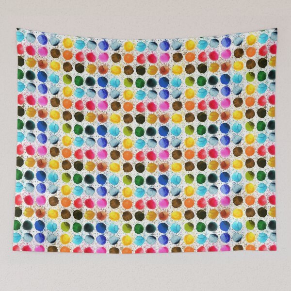 Item preview, Abstrac dots Whimsical Watercolor designed and sold by nadja-petremand.