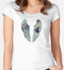 Flock of Birds Women's Fitted Scoop T-Shirt