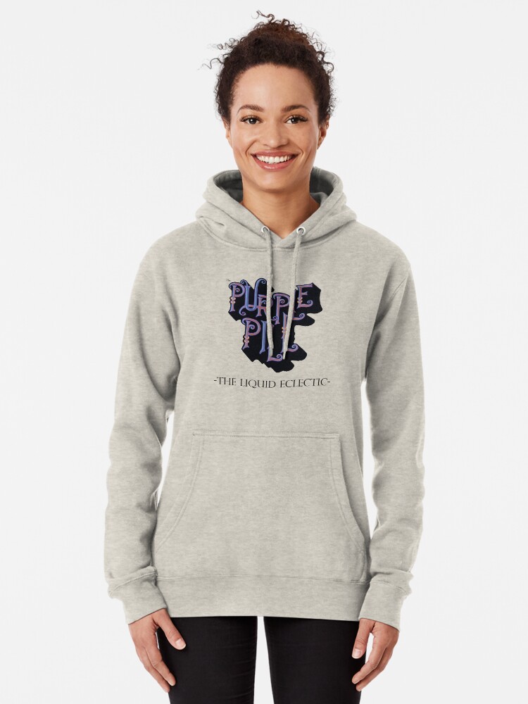 Alternate view of The Purple Pill Pullover Hoodie