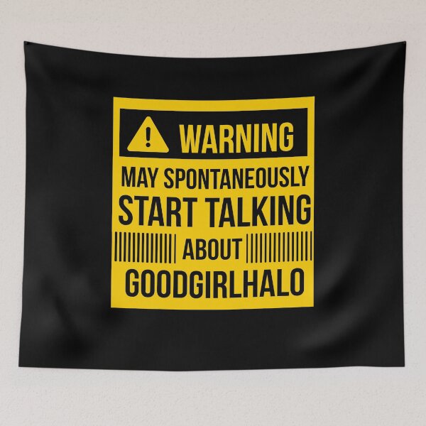 Item preview, warning may spontaneously talk about goodgirlhalo  designed and sold by celebteyz.