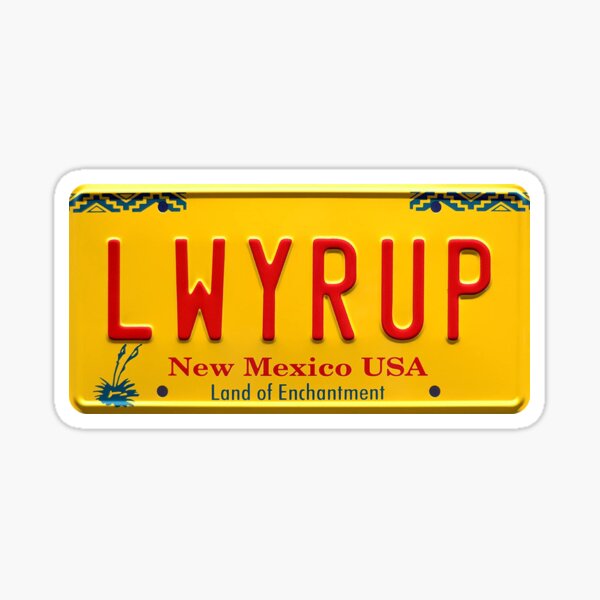 Better call Saul LWYRUP Sticker