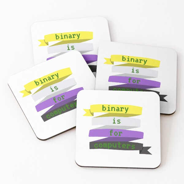 Item preview, Binary is for computers designed and sold by Becky-Marie.