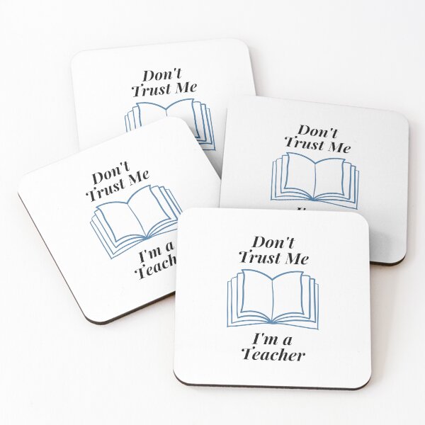 Item preview, Don't Trust Me I'm a Teacher designed and sold by Profession-Co.
