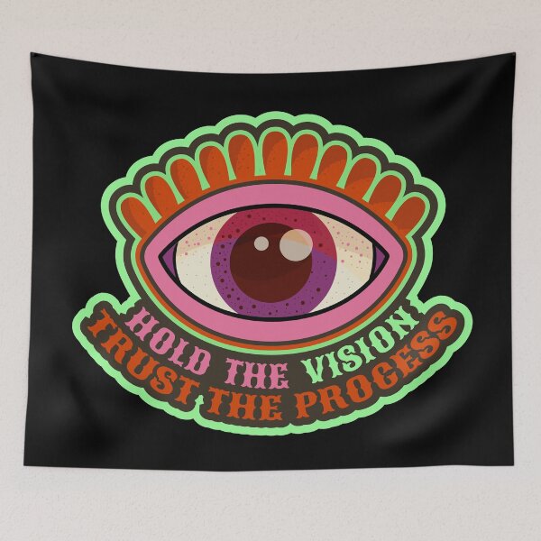 Item preview, Hold the vision, trust the process! designed and sold by Boogosh.