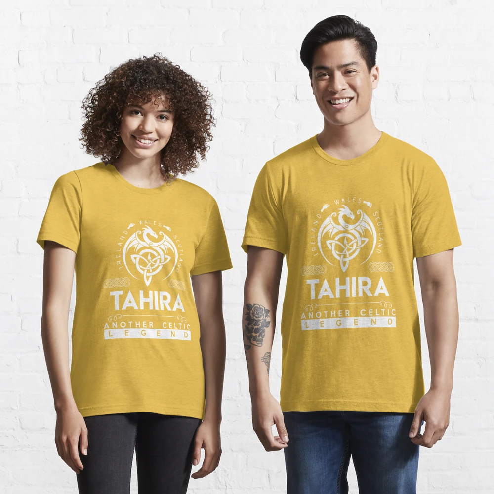 Tahira Name T Shirt - Tahira Another Celtic Legend Gift Item Tee Essential  T-Shirt for Sale by lilianakha