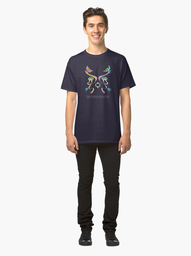 Alternate view of The Liquid Eclectic- album artwork Classic T-Shirt