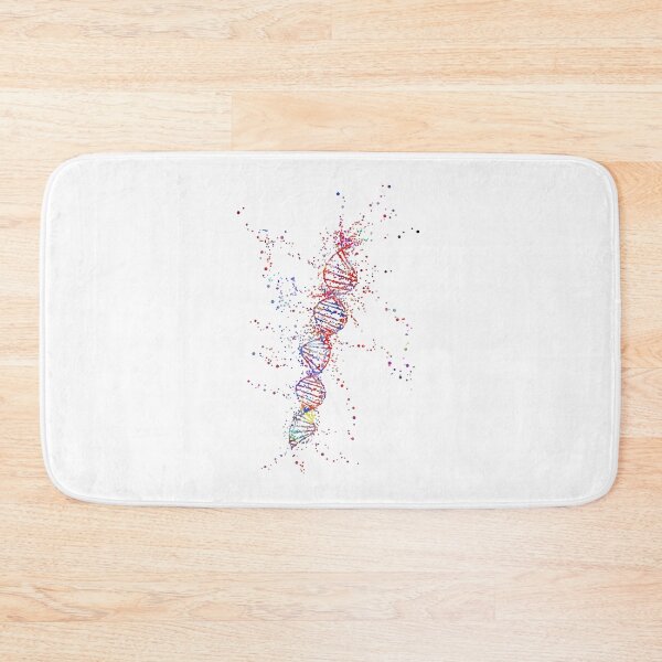 Item preview, DNA molecule, watercolor DNA, DNA, molecule designed and sold by Rosaliartbook.