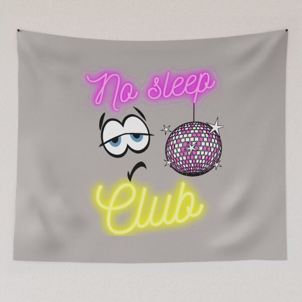 Item preview, No Sleep Club (4)                       designed and sold by AhoofeCLS.