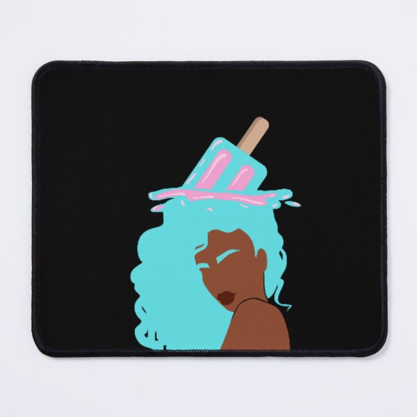 Item preview, Girl ice cream afro  designed and sold by Amanda-1308.