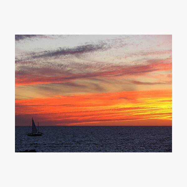 Dusk Departure Photographic Print