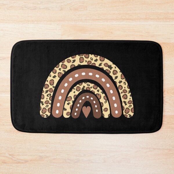 Item preview, Earth tone leopard rainbow designed and sold by Tanya Mihe.