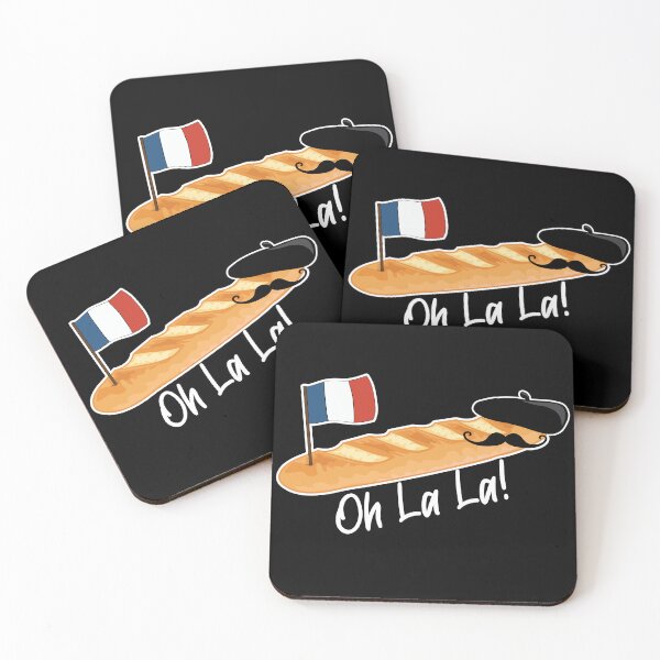 Item preview, Oh La La Baguette - Funny French Food designed and sold by TheInkElephant.