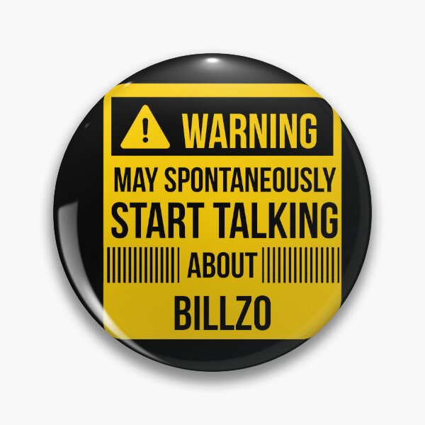 Artikelvorschau, Warnung darf spontan über Billzo sprechen entworfen und verkauft von celebteyz.