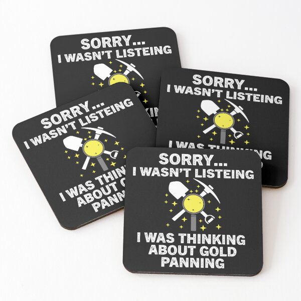 Item preview, I Was Thinking About Gold Panning designed and sold by Luna1Shop.