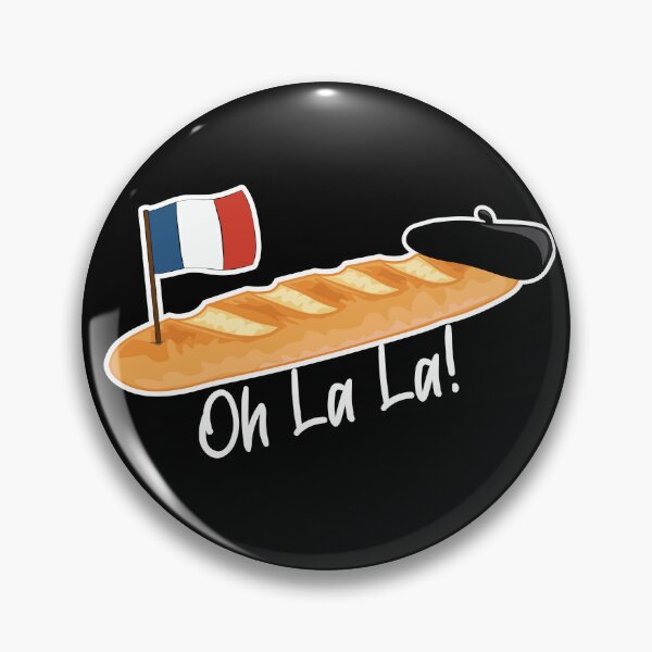 Item preview, Oh La La Baguette - Funny French Food designed and sold by TheInkElephant.