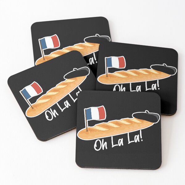 Item preview, Oh La La Baguette - Funny French Food designed and sold by TheInkElephant.