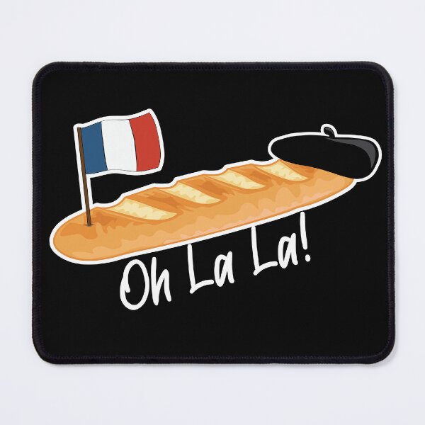 Item preview, Oh La La Baguette - Funny French Food designed and sold by TheInkElephant.
