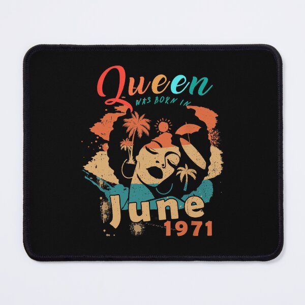 Item preview, QUEEN WAS BORN IN JUNE 1971 JUNETEENTH INDEPENDENCE FREEDOM DAY designed and sold by lukas69graphic.