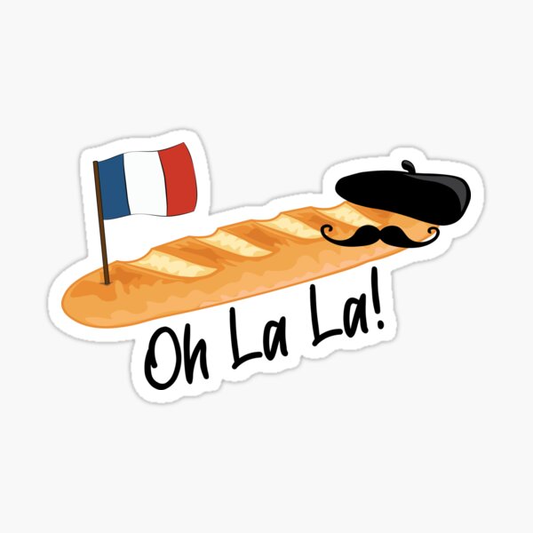 Ooh la la Beer Sticker for Sale by jayaSL