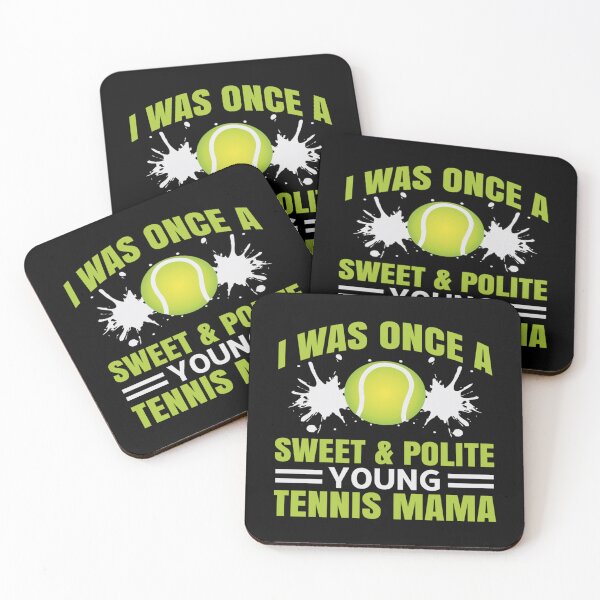 Item preview, I Was Once A Sweet And Polite Young Mama Gift For Tennis Lover Classic T-Shirt designed and sold by amberk1cira.
