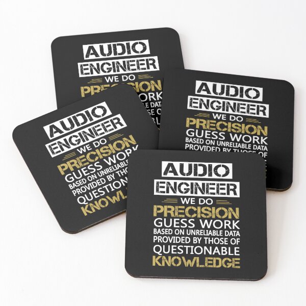 Item preview, Audio Engineer We Do Precision Guess Work Engineering designed and sold by ktmaem.