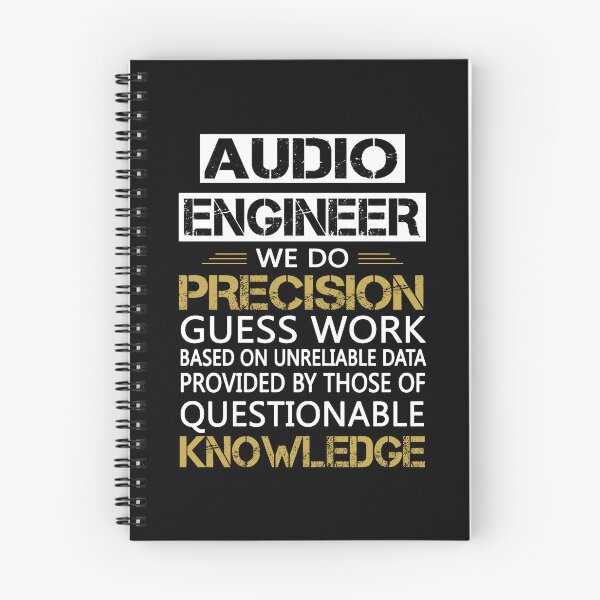 Item preview, Audio Engineer We Do Precision Guess Work Engineering designed and sold by ktmaem.