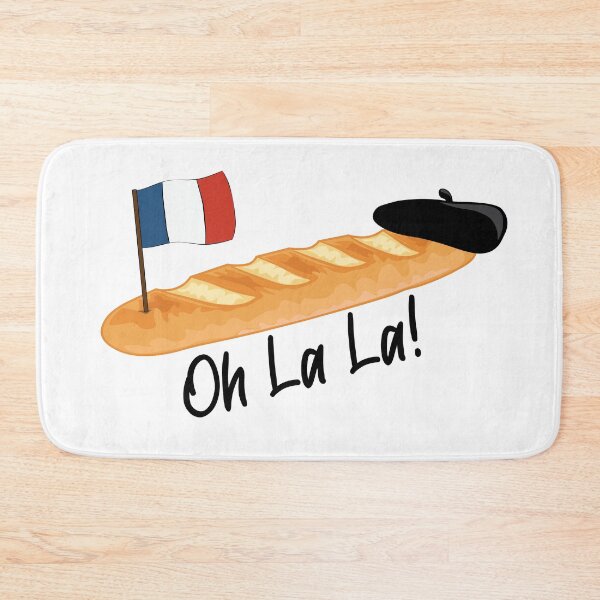 Item preview, Oh La La Baguette - Funny French Food designed and sold by TheInkElephant.
