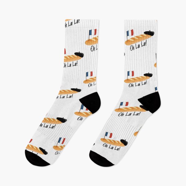 Item preview, Oh La La Baguette - Funny French Food designed and sold by TheInkElephant.