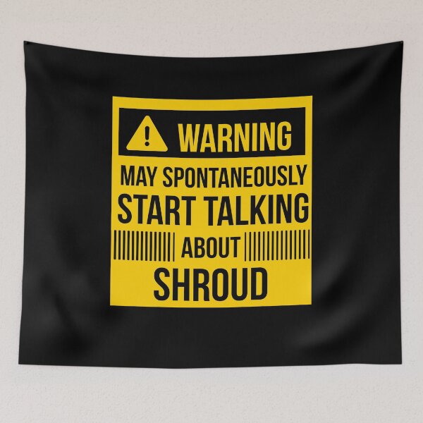 Item preview,   warning may spontaneously talk about shroud  designed and sold by celebteyz.