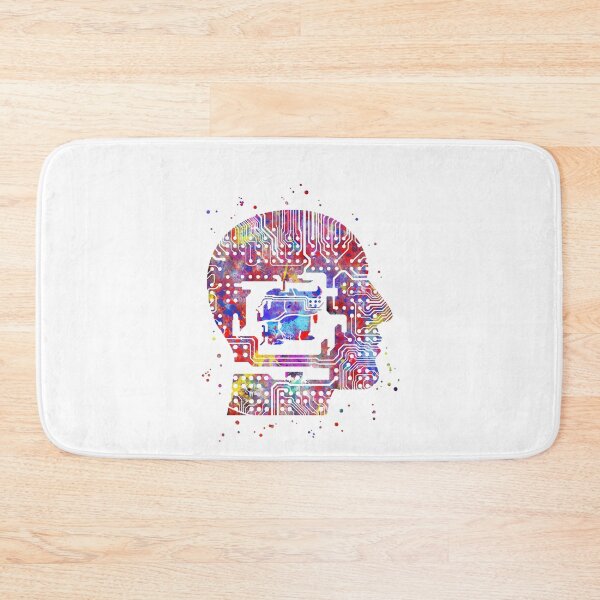 Item preview, Circuit board head designed and sold by Rosaliartbook.