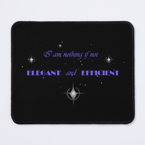 Item preview, "I Am Nothing If Not Elegant and Efficient" - Aaravos Quote The Dragon Prince designed and sold by CyberLoveza.