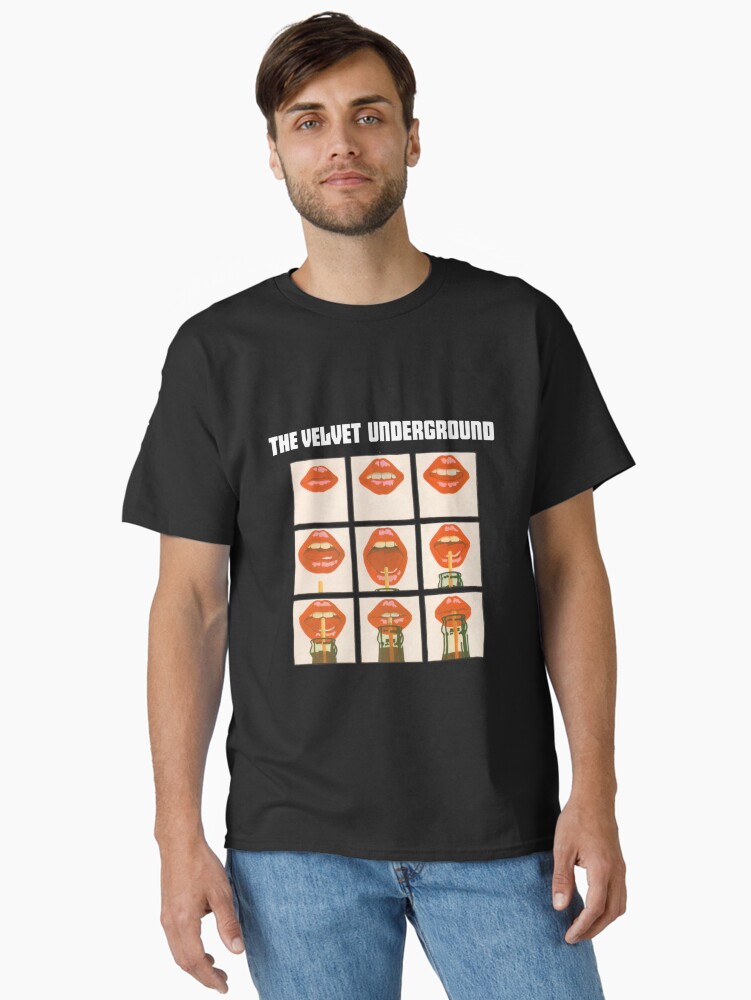 Thumbnail 1 of 7, Classic T-Shirt, The Velvet Underground Foggy Notion designed and sold by PabloMontalv.
