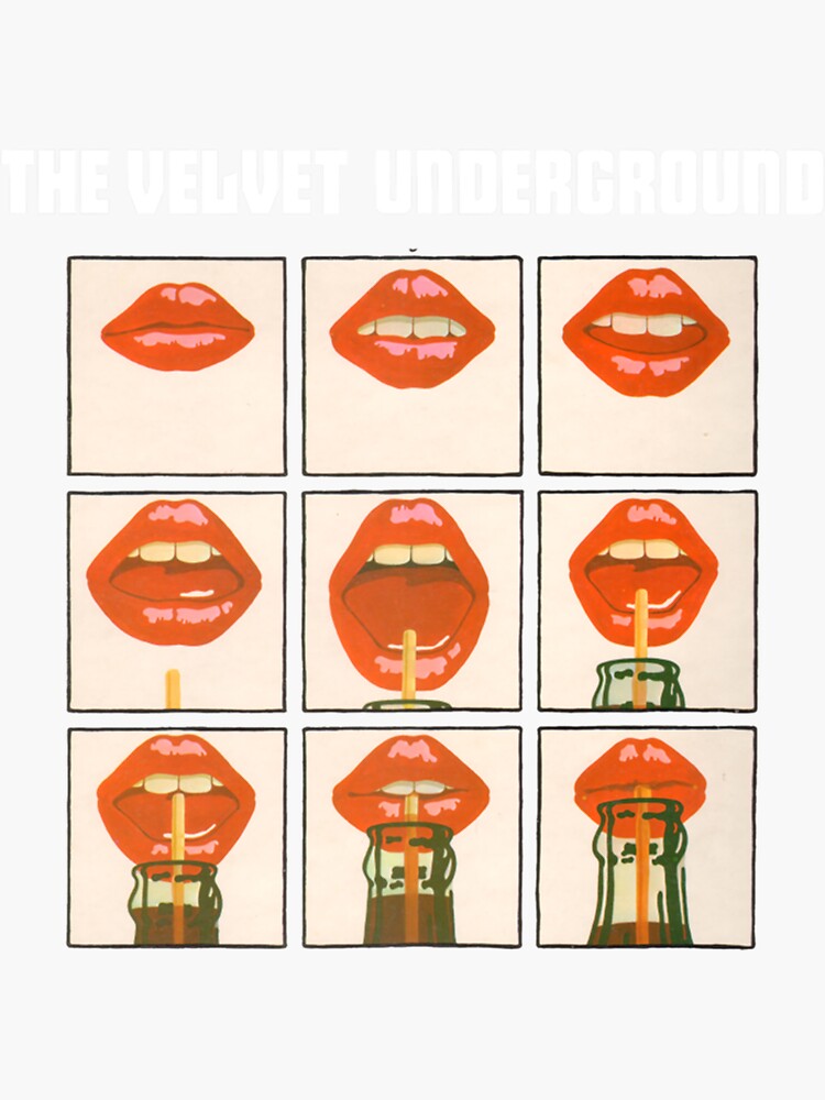 Thumbnail 3 of 3, Sticker, The Velvet Underground Foggy Notion designed and sold by PabloMontalv.