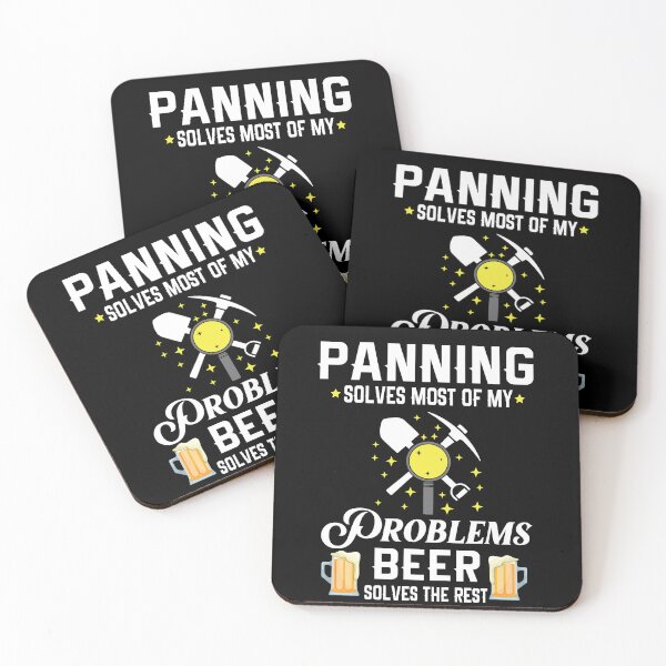 Item preview, Panning Solves Most Of My Problems Beer Solves The Rest designed and sold by Luna1Shop.