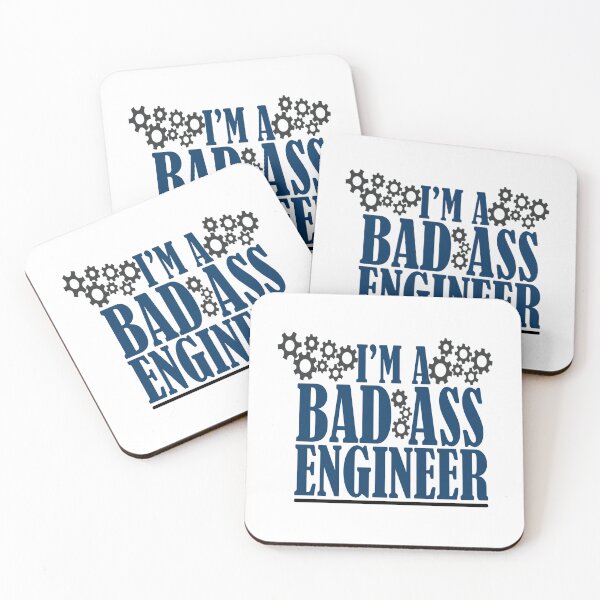 Item preview, I'm A Bad Ass Engineer Funny Engineer designed and sold by ktmaem.