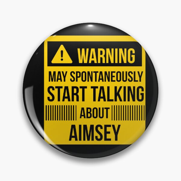 Item preview, warning may spontaneously talk about aimsey  designed and sold by celebteyz.