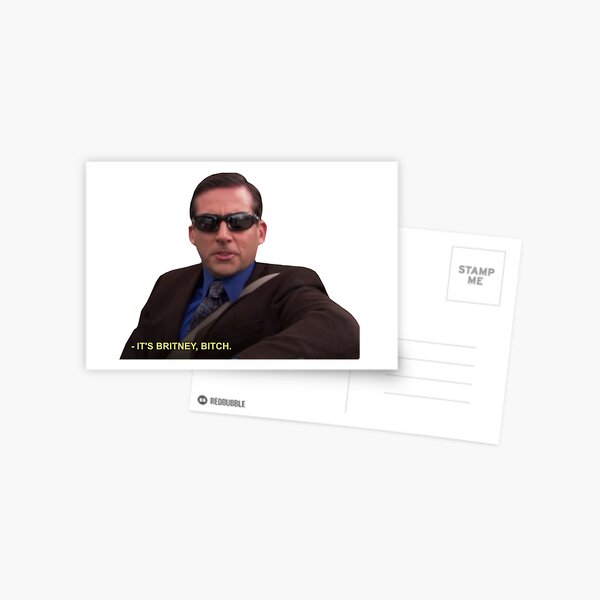 Michael Scott - Es Britney Bitch Postal
