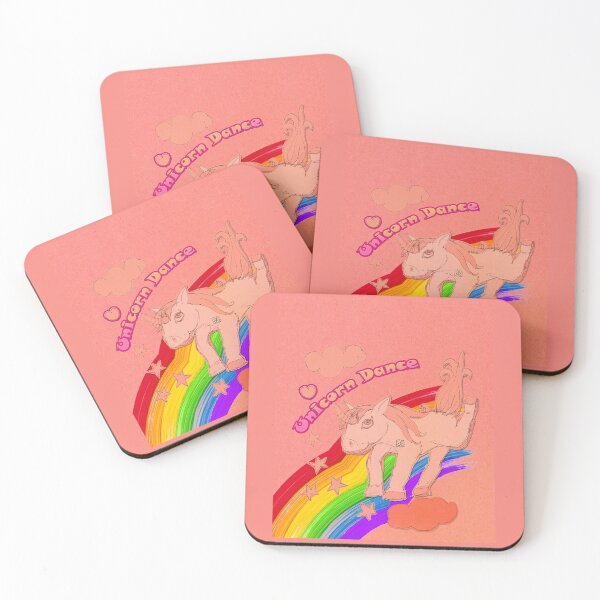 Item preview, Unicorn Horse Dancing on A Rainbow  (Original Drawing by ACCI) designed and sold by VanyssaGraphics.