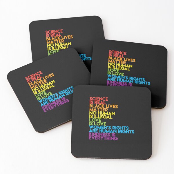 Artikelvorschau, Science Is Real Black Lives Matter Rainbow LGBT Pride BLM entworfen und verkauft von ArthurClaessens.