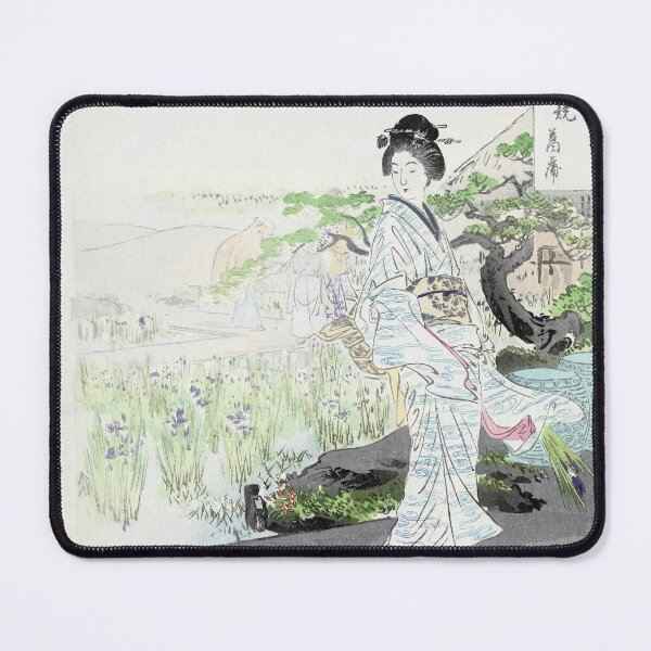 Item preview, IRIS GARDEN BY OGATA GEKKO WALL ART designed and sold by GamaArtDesign.