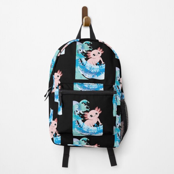 Item preview, Axolotl riding a wave designed and sold by SamXDesigns.