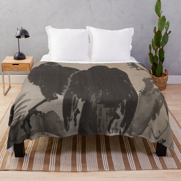 Item preview, Two Crows on a Pine Branch 1887 designed and sold by SuperMerchMan.