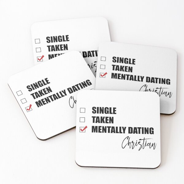 Item preview, Mentally Dating Christian designed and sold by Bend-The-Trendd.