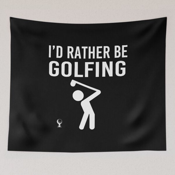 Item preview, Id Rather Be Golfing designed and sold by Luna1Shop.