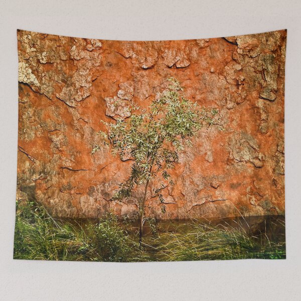 Item preview, Waterhole at Uluru with Native Sappling designed and sold by Ohlordi.