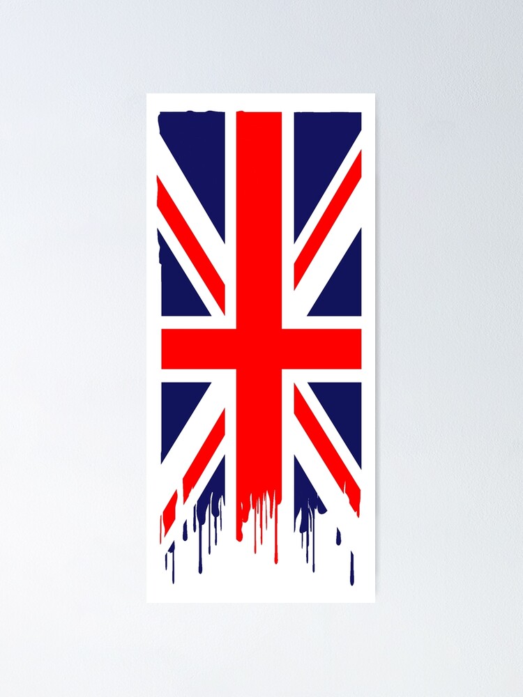 Poster for Sale avec l'œuvre « Drapeau de l'Angleterre » de l